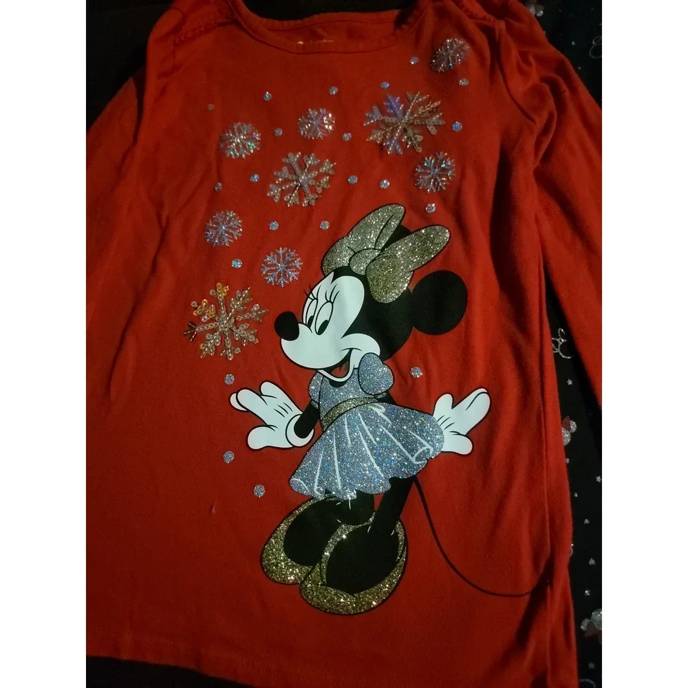 Disney limited edition jumping beans minnie mouse top 6x leggings 7‎ Christmas